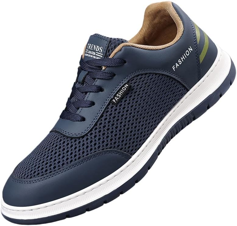 Мужские кроссовки Fusecottc, повседневные спортивные, для бега на улице, легкие и удобные, для поездок на работу, с шнуровкой, синий
Мужские кроссовки Fusecottc, повседневные спортивные, для бега на улице, легкие и удобные, для поездок на работу, с шнуровкой, синий