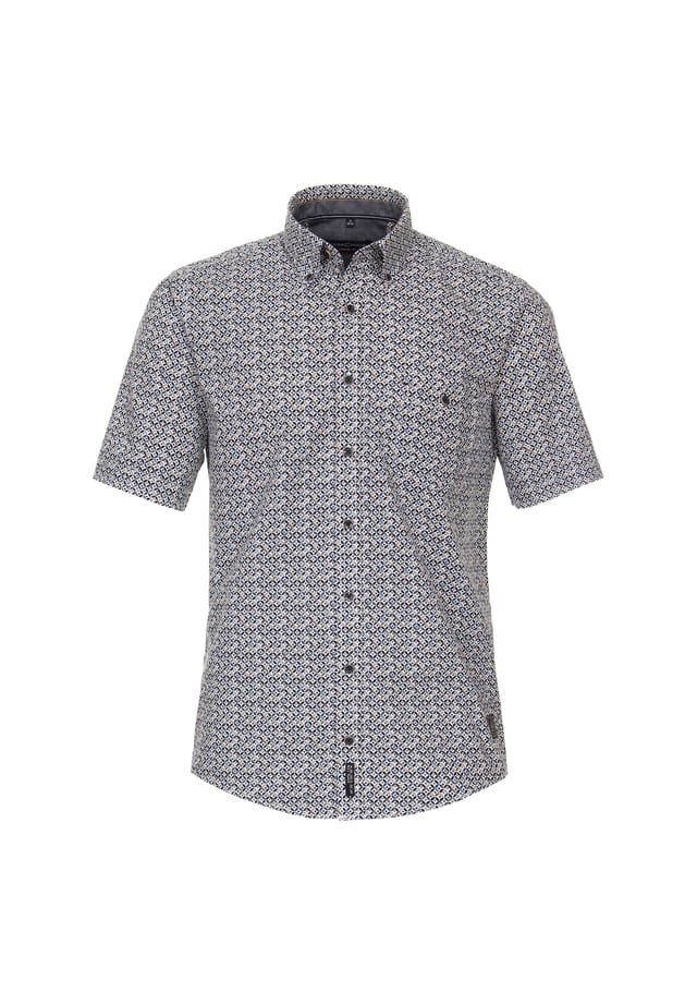 Повседневная рубашка с коротким рукавом и принтом повседневный крой Casamoda, синий
Повседневная рубашка с коротким рукавом и принтом повседневный крой Casamoda, синий