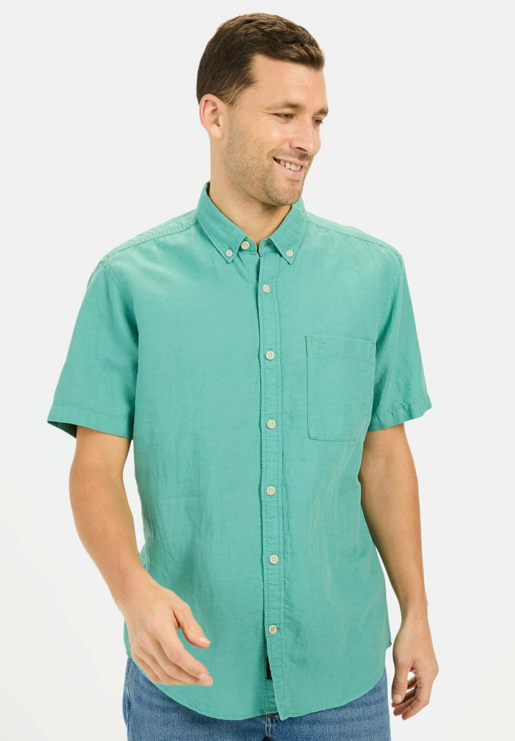 Рубашка SHORTSLEEVE camel active, зеленый 
Рубашка SHORTSLEEVE camel active, зеленый