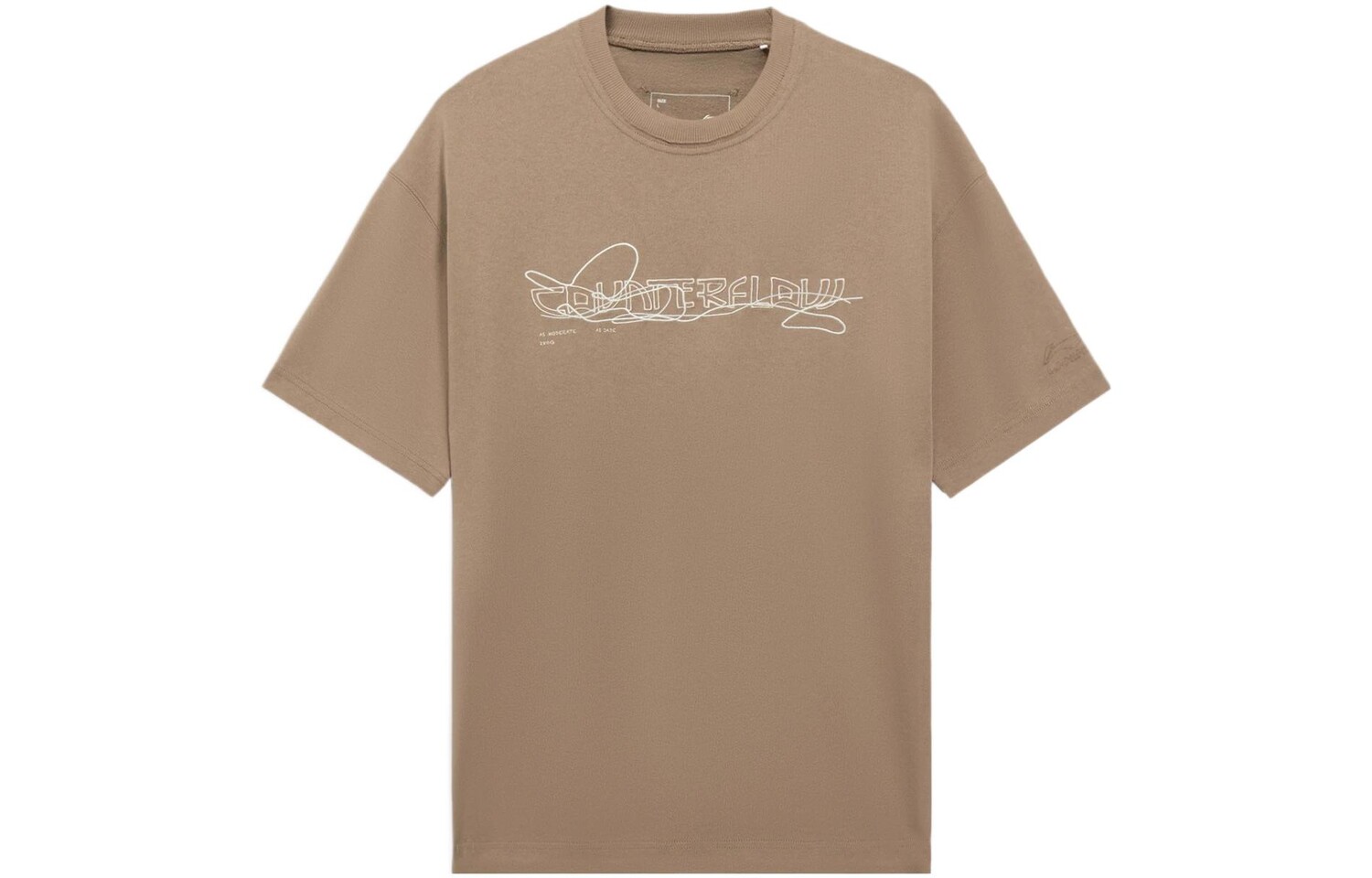 Футболка CF Tracing унисекс коричневого цвета Lining, коричневый
Футболка CF Tracing унисекс коричневого цвета Lining, коричневый