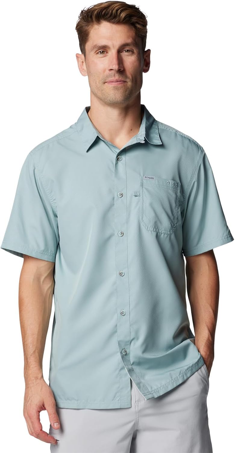 Columbia мужская стандартная рубашка Slack Tide Camp, Crushed Blue
Columbia мужская стандартная рубашка Slack Tide Camp, Crushed Blue