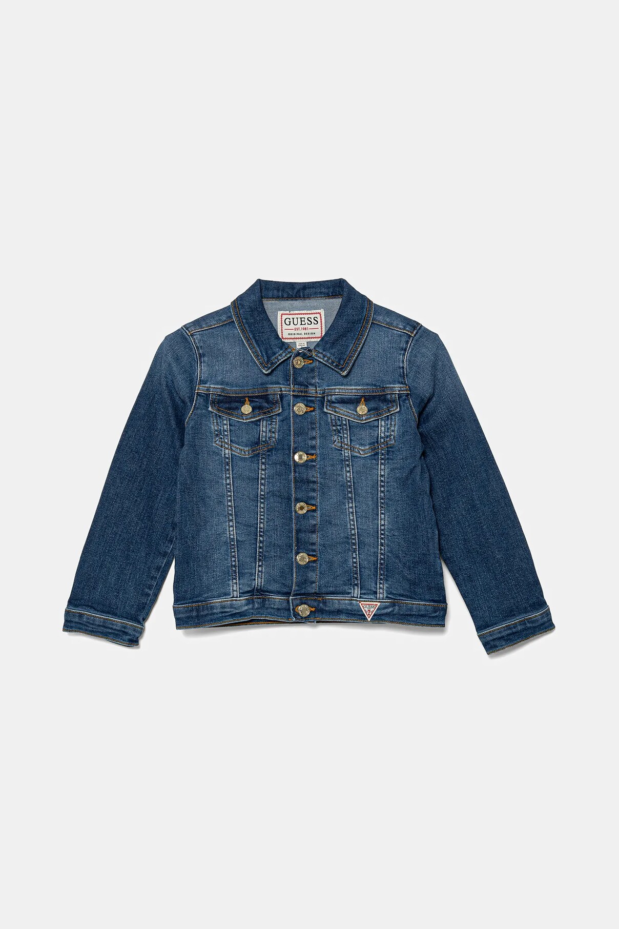 Джинсовая куртка для детей Guess, синий
Джинсовая куртка для детей Guess, синий