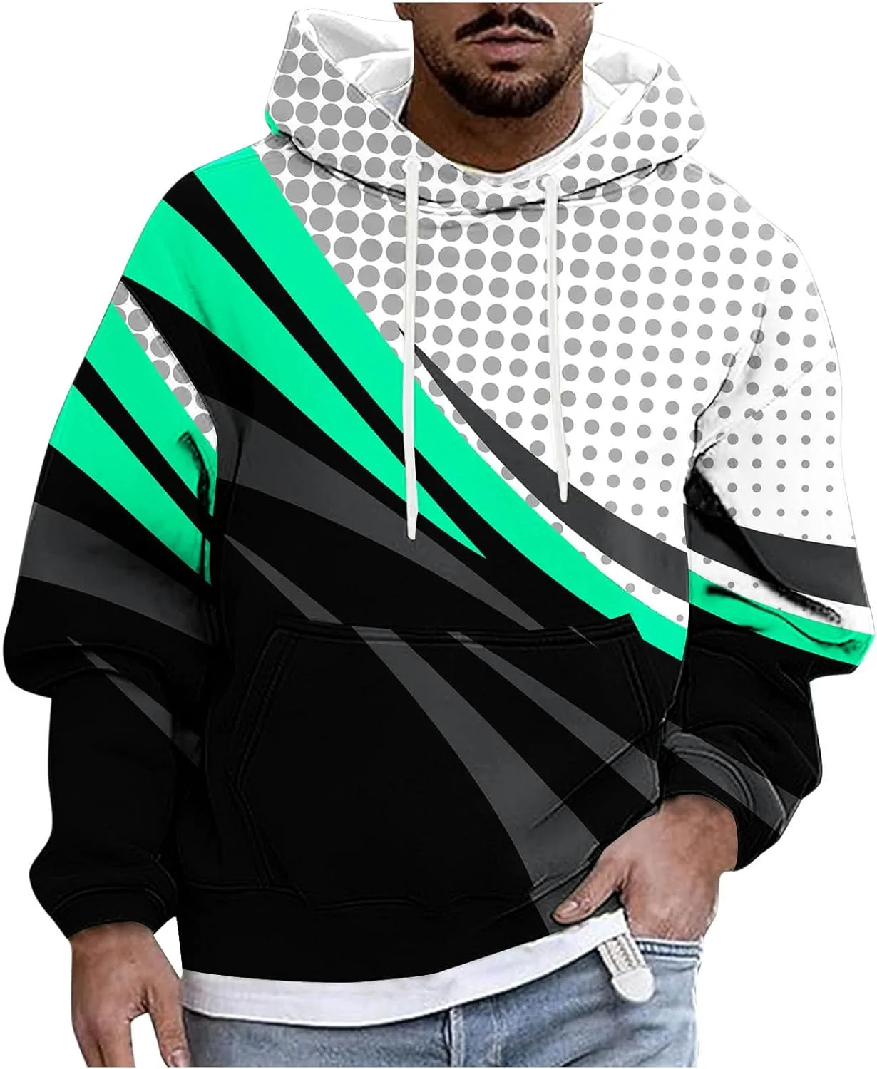 Мужской худи с цветными блоками, мягкий, с длинными рукавами и шнурком OTSANT
Мужской худи с цветными блоками, мягкий, с длинными рукавами и шнурком OTSANT