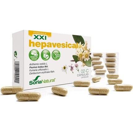 Soria Natural 02-C Hepavesical XXI 30 капсул
Soria Natural 02-C Hepavesical XXI 30 капсул
