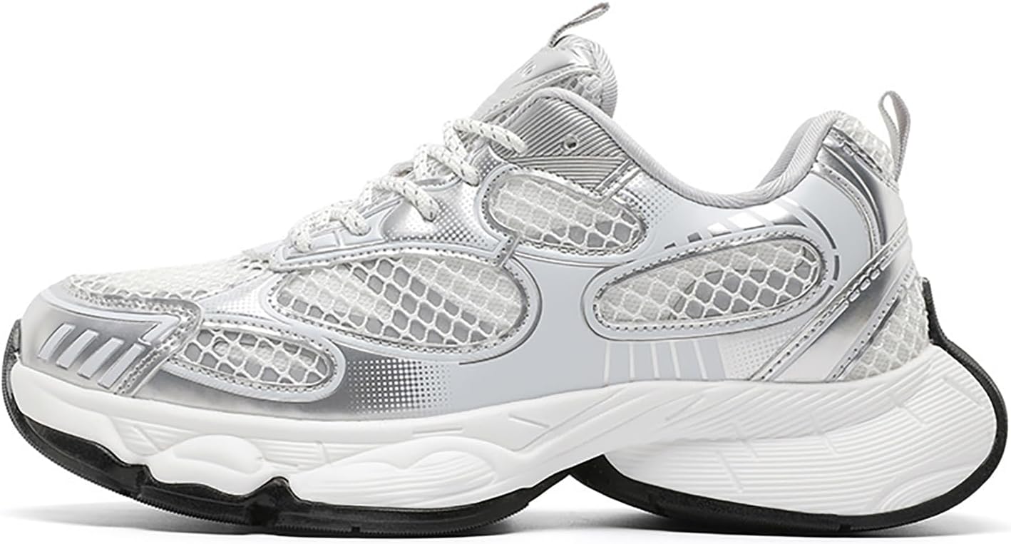 Мужские модные кроссовки Niepce Inc Streetwear Mid Top с массивной подошвой, серебро
Мужские модные кроссовки Niepce Inc Streetwear Mid Top с массивной подошвой, серебро