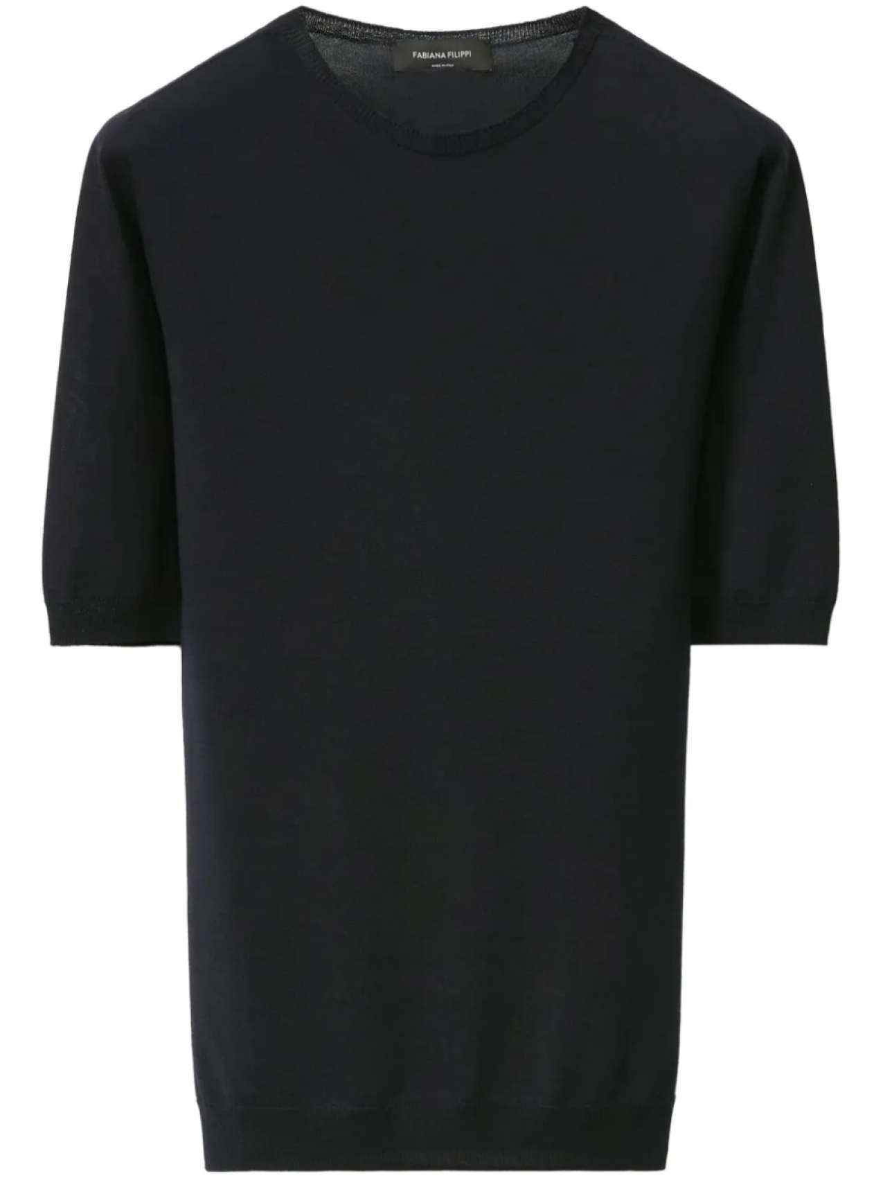 Футболка с круглым вырезом Fabiana Filippi, черный
Футболка с круглым вырезом Fabiana Filippi, черный