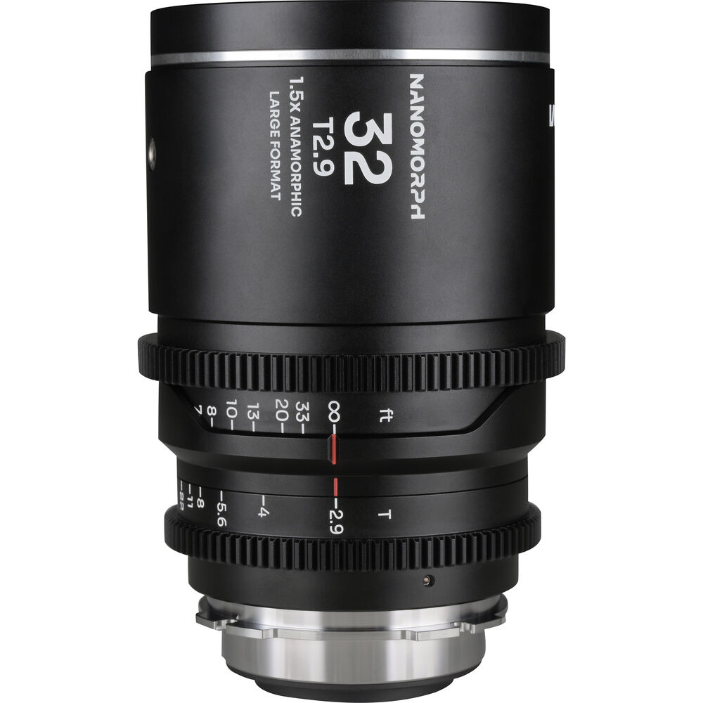 Анаморфотный объектив Venus Optics Laowa Nanomorph 32 мм T2.9 1,5x LF (ARRI PL и Canon EF, серебристый блик)
Анаморфотный объектив Venus Optics Laowa Nanomorph 32 мм T2.9 1,5x LF (ARRI PL и Canon EF, серебристый блик)
