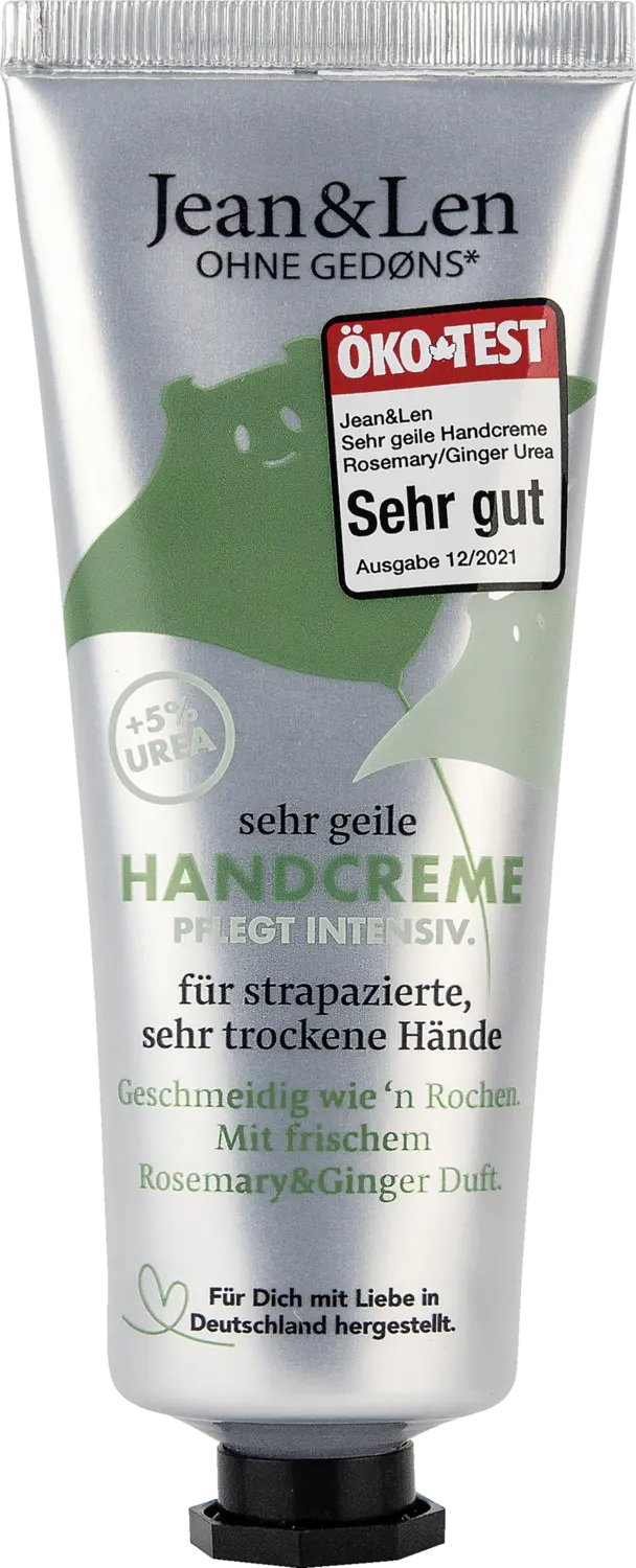Крем для рук Jean&Len Intensiv pflegende Handcreme Rosemary & Ginger
Крем для рук Jean&Len Intensiv pflegende Handcreme Rosemary & Ginger