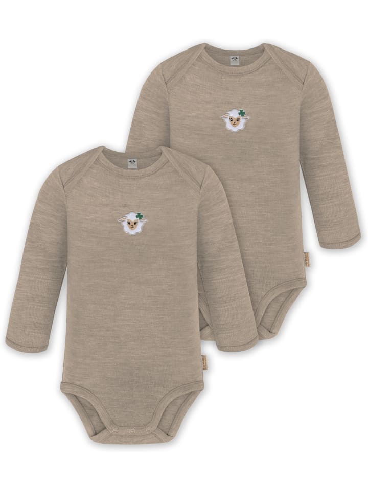 Normani Outdoor Sports Комплект из 2 детских боди из мериносовой шерсти с длинными рукавами, цвет Окленд, бежевый
Normani Outdoor Sports Комплект из 2 детских боди из мериносовой шерсти с длинными рукавами, цвет Окленд, бежевый