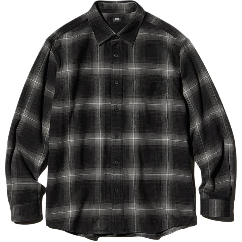 UNIQLO Рубашка унисекс черная
UNIQLO Рубашка унисекс черная