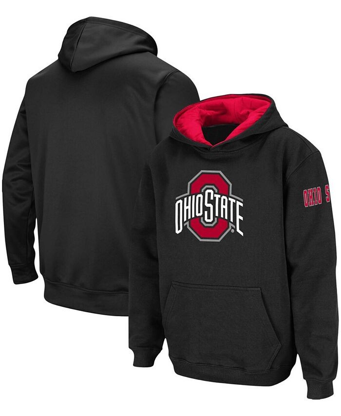 Черный пуловер с капюшоном и большим логотипом Big Boys Ohio State Buckeyes Stadium Athletic, черный
Черный пуловер с капюшоном и большим логотипом Big Boys Ohio State Buckeyes Stadium Athletic, черный