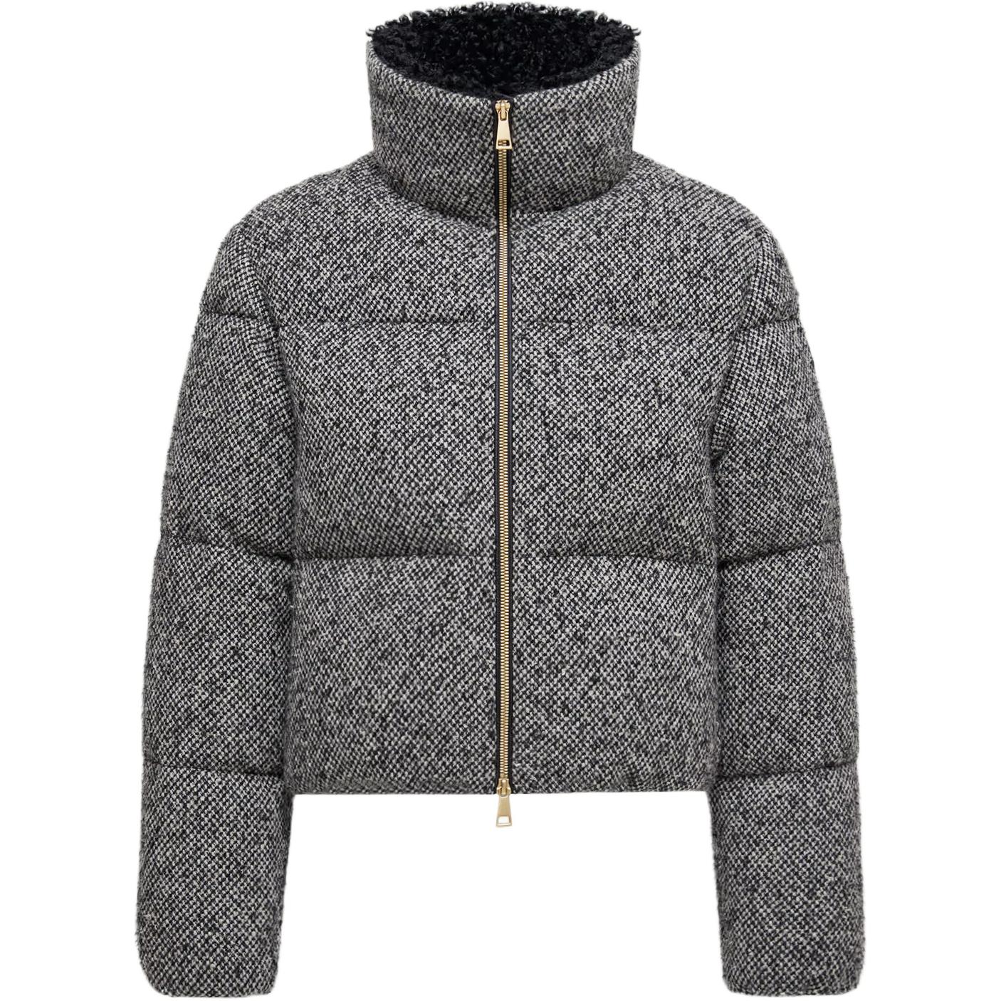 Застегивающаяся на молнию куртка-бомбер Moncler, серый
Застегивающаяся на молнию куртка-бомбер Moncler, серый