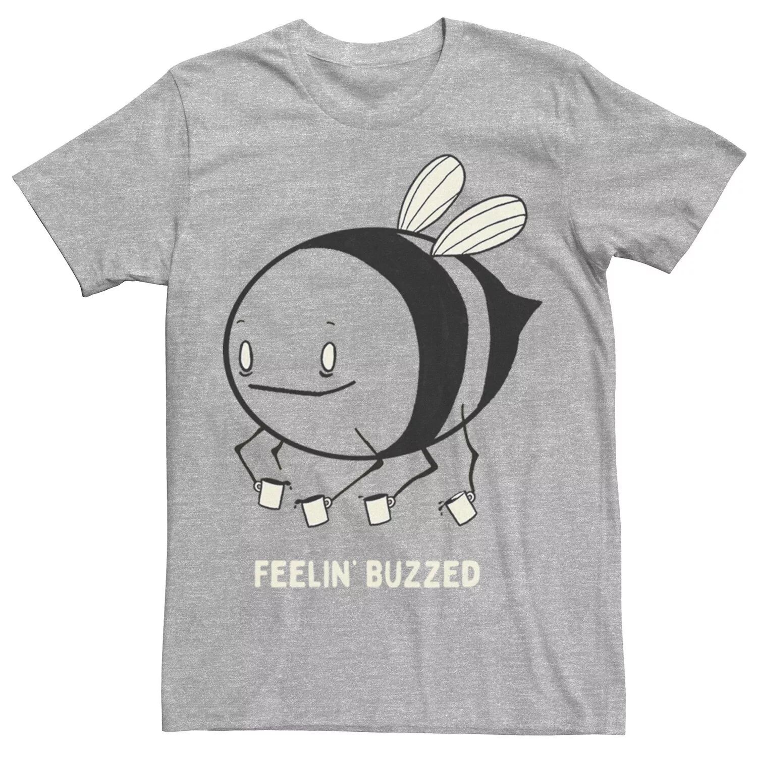 Мужская футболка Feelin' Buzzed Coffee Bee Licensed Character 
Мужская футболка Feelin' Buzzed Coffee Bee Licensed Character