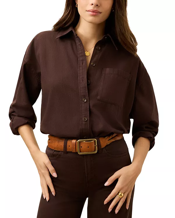 Джинсовая рубашка Sunfair Faherty, коричневый
Джинсовая рубашка Sunfair Faherty, коричневый