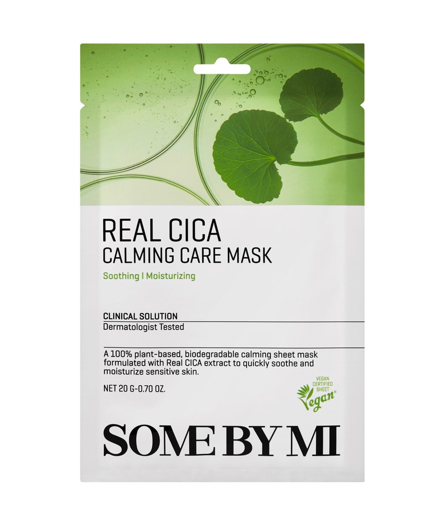 Тканевая маска Some By Mi Real Care Mask Cica Calming Care Mask, 20 ml
Тканевая маска Some By Mi Real Care Mask Cica Calming Care Mask, 20 ml