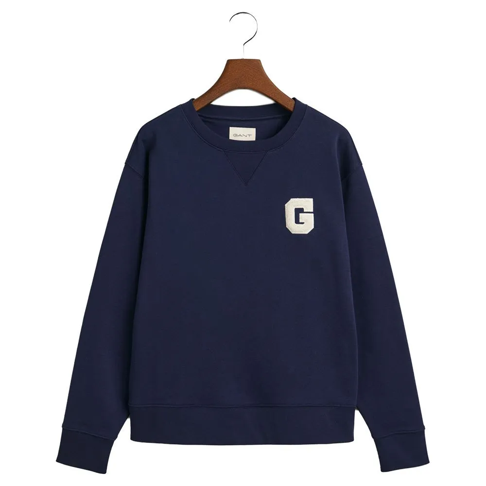 Толстовка Gant G Badge, синий
Толстовка Gant G Badge, синий