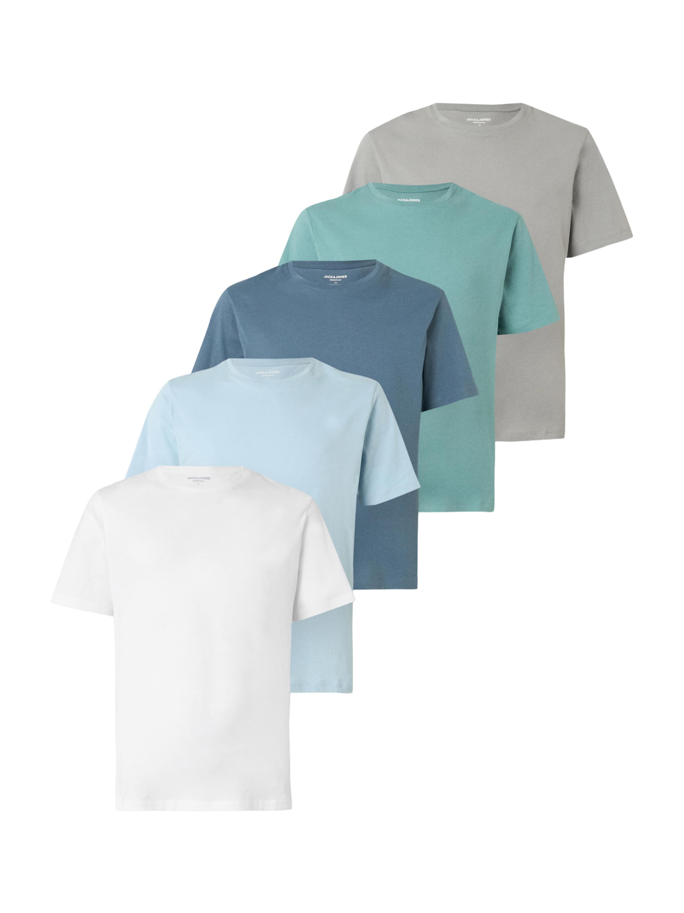 JACK & JONES Футболка 'Essentials' в цветах Navy, Light Blue, Grey, Green, White
JACK & JONES Футболка 'Essentials' в цветах Navy, Light Blue, Grey, Green, White