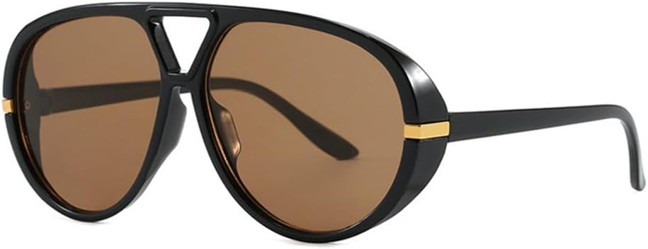 Солнцезащитные очки UV400 - панк, двойные перемычки, толстая оправа, градиентная расцветка, для женщин и мужчин, для бега и занятий спортом на открытом воздухе UYPTK, Black-brown
Солнцезащитные очки UV400 - панк, двойные перемычки, толстая оправа, градиентная расцветка, для женщин и мужчин, для бега и занятий спортом на открытом воздухе UYPTK, Black-brown