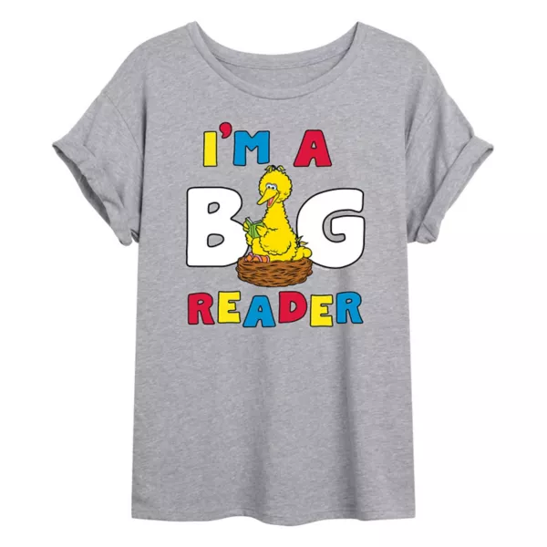 Футболка Juniors "Улица Сезам, большая птица, большой читатель" большого размера Licensed Character, серый
Футболка Juniors "Улица Сезам, большая птица, большой читатель" большого размера Licensed Character, серый