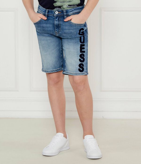 Джинсовые шорты Regular fit Guess, синий
Джинсовые шорты Regular fit Guess, синий