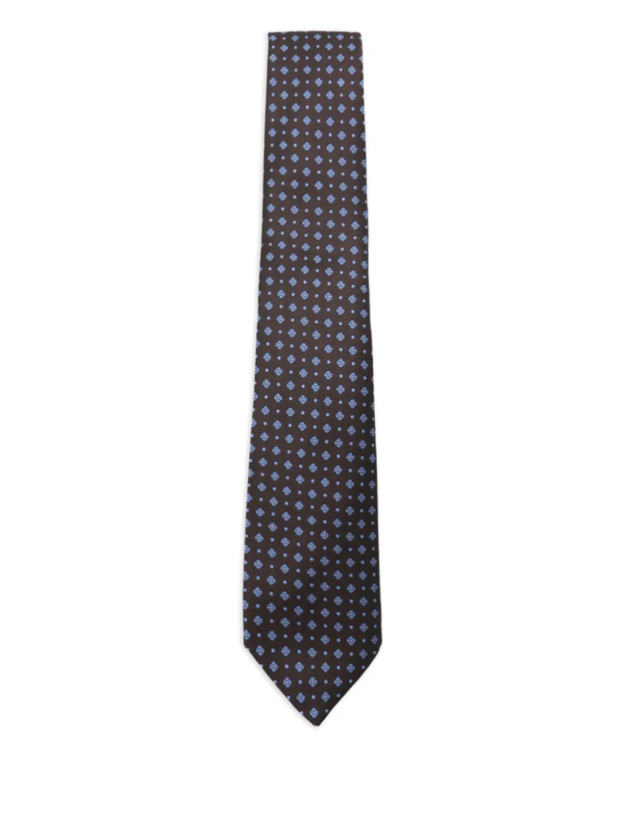 Canali шерстяной галстук с узором, коричневый
Canali шерстяной галстук с узором, коричневый