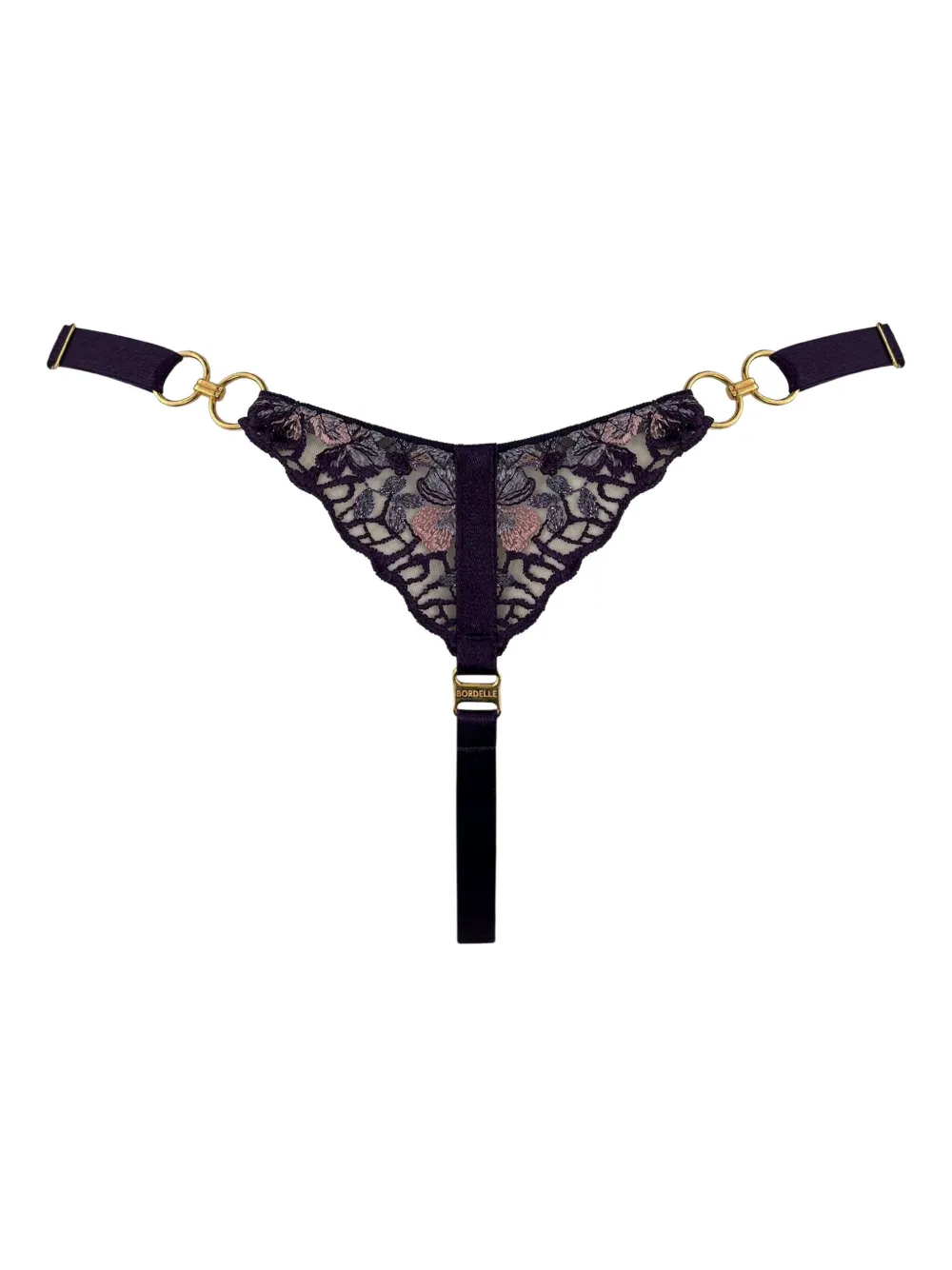 Трусики-стринги Amela с цветочным кружевом на бретельках Bordelle, фиолетовый
Трусики-стринги Amela с цветочным кружевом на бретельках Bordelle, фиолетовый