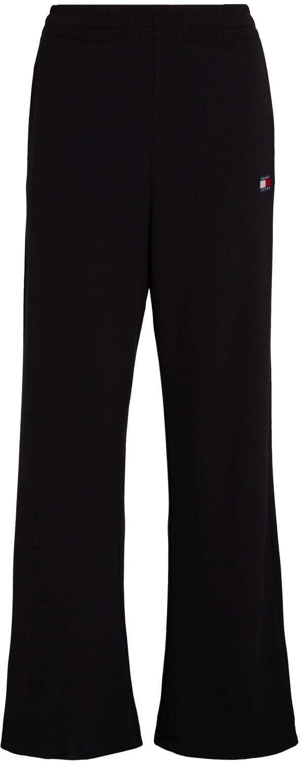 Тканевые брюки Tommy Jeans Wide leg Pants, черный 
Тканевые брюки Tommy Jeans Wide leg Pants, черный