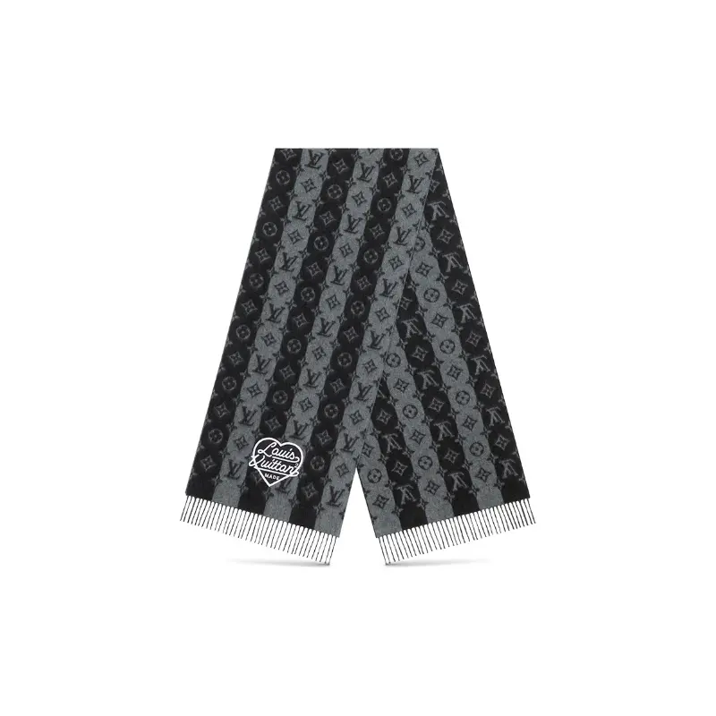 Трикотажный шарф унисекс Louis Vuitton, серый/черный
Трикотажный шарф унисекс Louis Vuitton, серый/черный