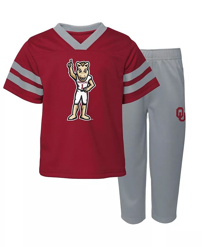 Комплект из двух предметов: майка и штаны Crimson Oklahoma Sooners для мальчиков и девочек Red Zone Outerstuff
Комплект из двух предметов: майка и штаны Crimson Oklahoma Sooners для мальчиков и девочек Red Zone Outerstuff