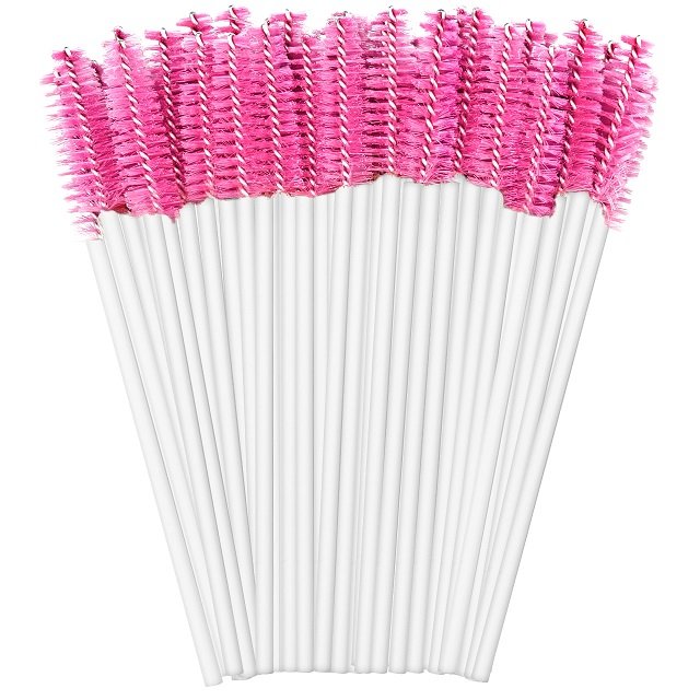 Спиральная щеточка для ресниц и бровей, Clavier 50 шт. - бело-розовый
Спиральная щеточка для ресниц и бровей, Clavier 50 шт. - бело-розовый