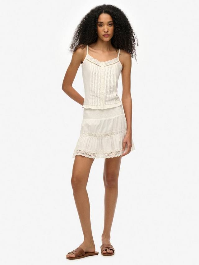 Многоярусная мини-юбка Ibiza Lace Superdry
Многоярусная мини-юбка Ibiza Lace Superdry