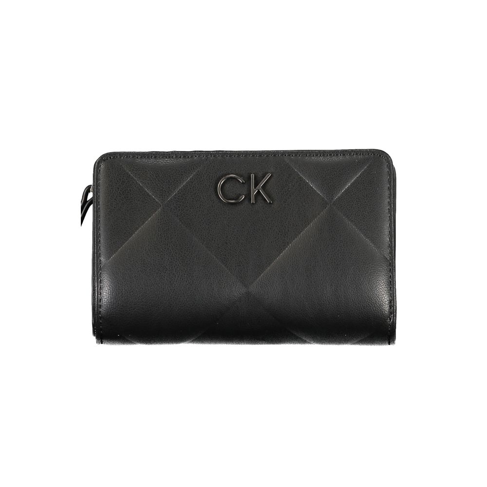 Элегантный защищенный кошелек с застежкой-молнией RFID Calvin Klein, черный
Элегантный защищенный кошелек с застежкой-молнией RFID Calvin Klein, черный