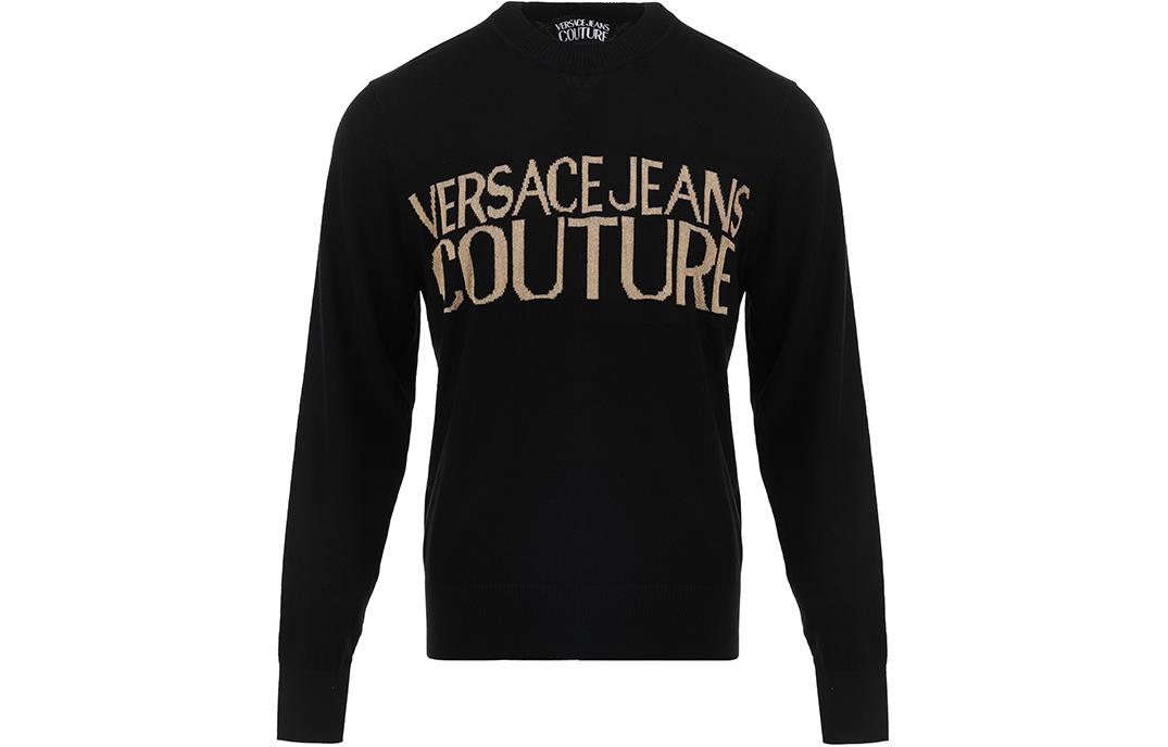 VERSACE JEANS COUTURE Вязаный свитер SS24 мужской черный
VERSACE JEANS COUTURE Вязаный свитер SS24 мужской черный