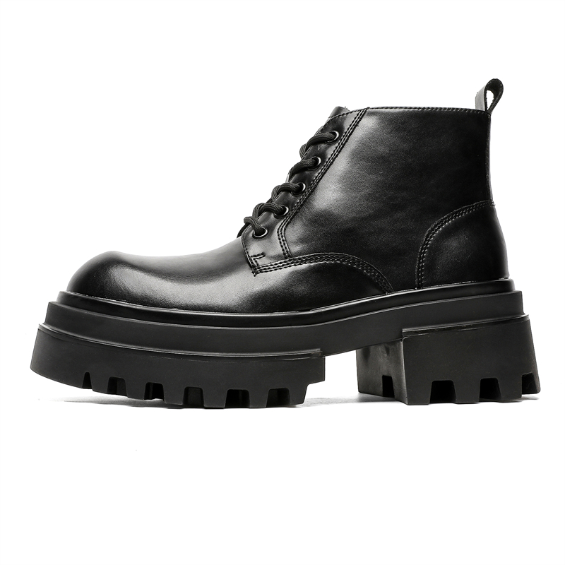 SHUPATE Короткие мужские ботинки Martin, черные
SHUPATE Короткие мужские ботинки Martin, черные