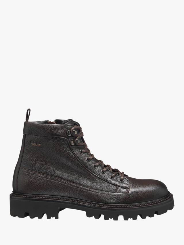 Кожаные шнурованные ботинки HUGO BOSS, Dark Brown
Кожаные шнурованные ботинки HUGO BOSS, Dark Brown