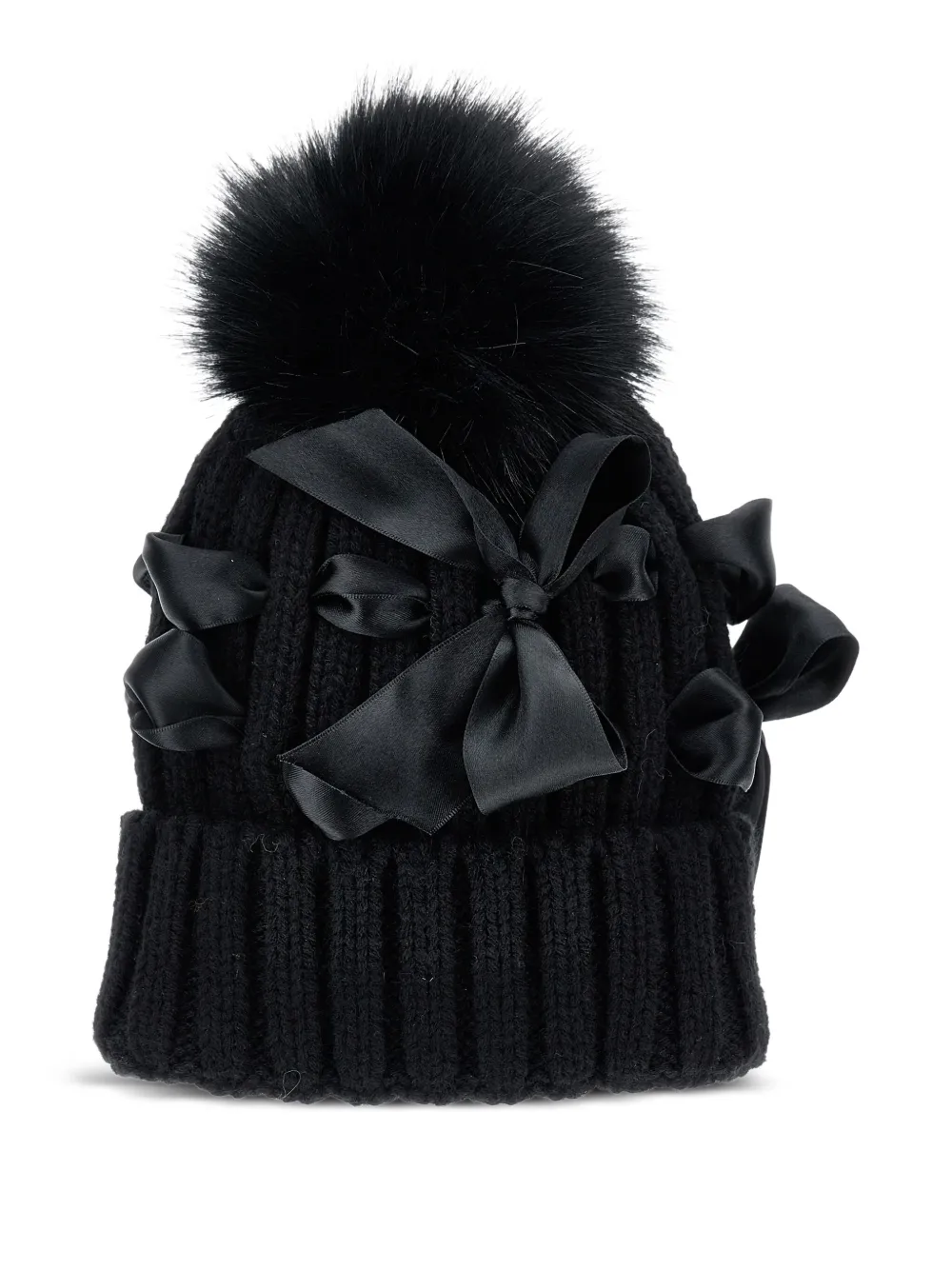 Шапка бини с бантом Monnalisa, черный
Шапка бини с бантом Monnalisa, черный