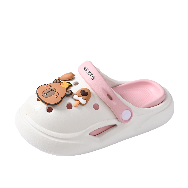 Нескользящие, износостойкие, легкие, амортизирующие детские тапочки для детей от 3 до 7 лет ABC KIDS, белый/розовый
Нескользящие, износостойкие, легкие, амортизирующие детские тапочки для детей от 3 до 7 лет ABC KIDS, белый/розовый