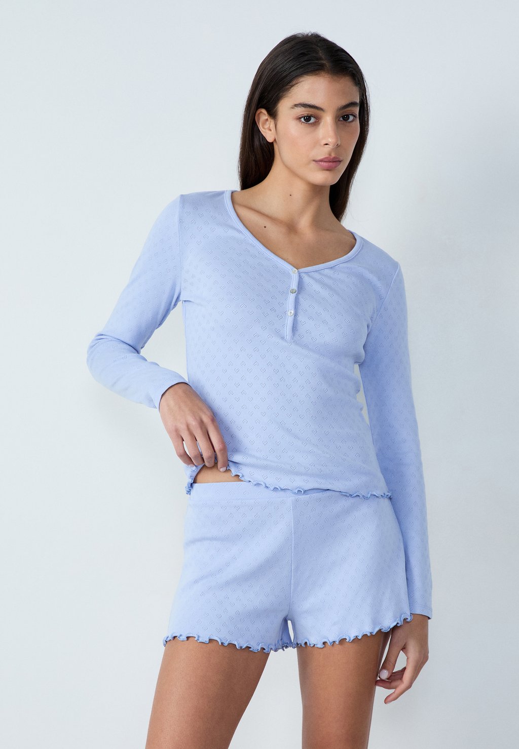 Пижамные штаны POLLIN Etam, светло-голубой
Пижамные штаны POLLIN Etam, светло-голубой