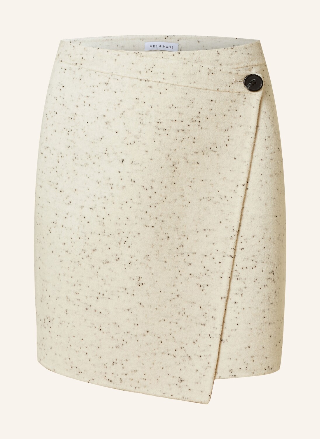 Юбка с запахом Mrs & Hugs, экрю
Юбка с запахом Mrs & Hugs, экрю