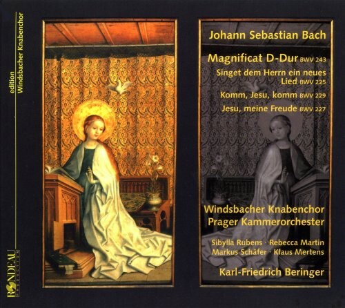 CD диск Bach / Windsbacher Knabenchor / Rubens / Martin: Magnificat D-Dur BWV 243
CD диск Bach / Windsbacher Knabenchor / Rubens / Martin: Magnificat D-Dur BWV 243