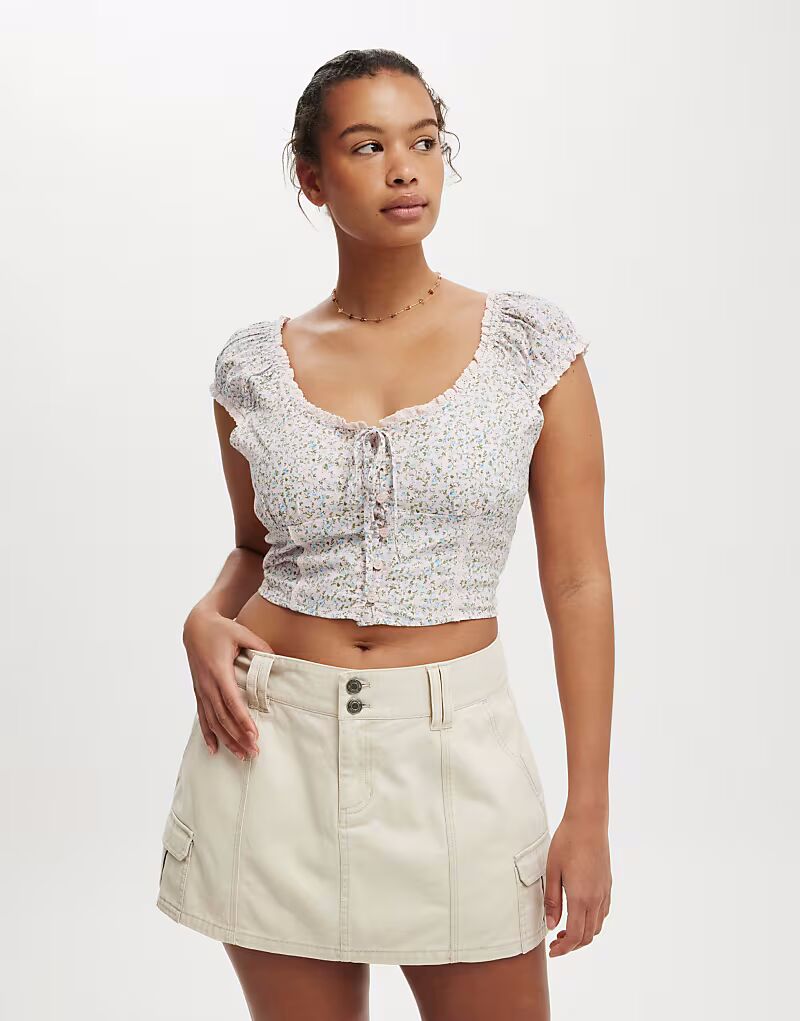 Юбка-карго Cotton:On Benny в цвете «кремовый»
Юбка-карго Cotton:On Benny в цвете «кремовый»