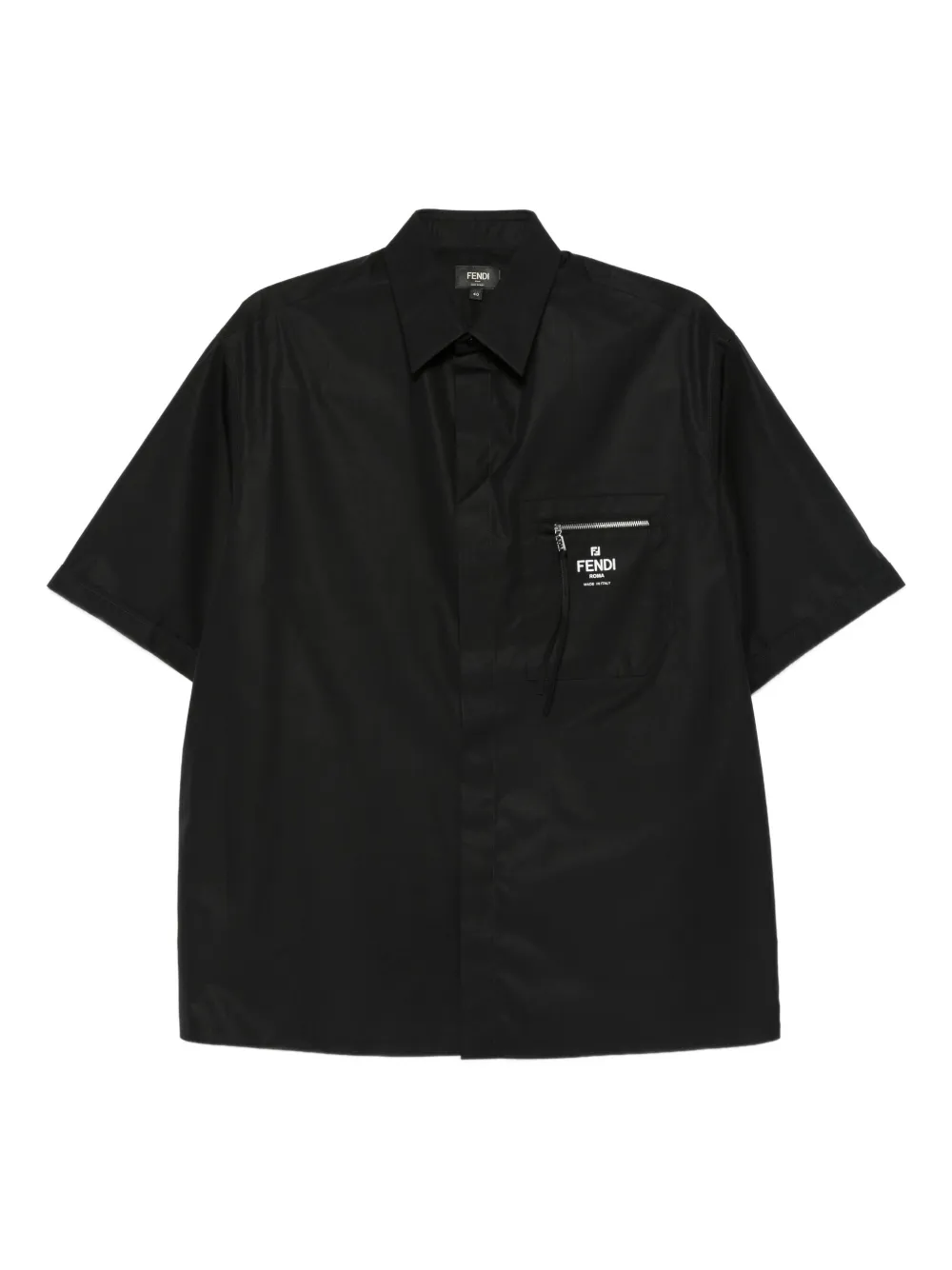 Рубашка с карманом на молнии FENDI, черный
Рубашка с карманом на молнии FENDI, черный