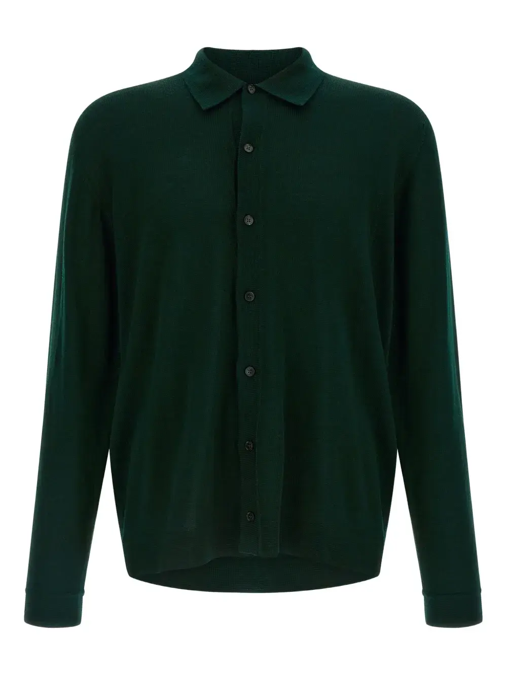 Кардиган на пуговицах с рубашечным воротником Roberto Collina, зеленый
Кардиган на пуговицах с рубашечным воротником Roberto Collina, зеленый