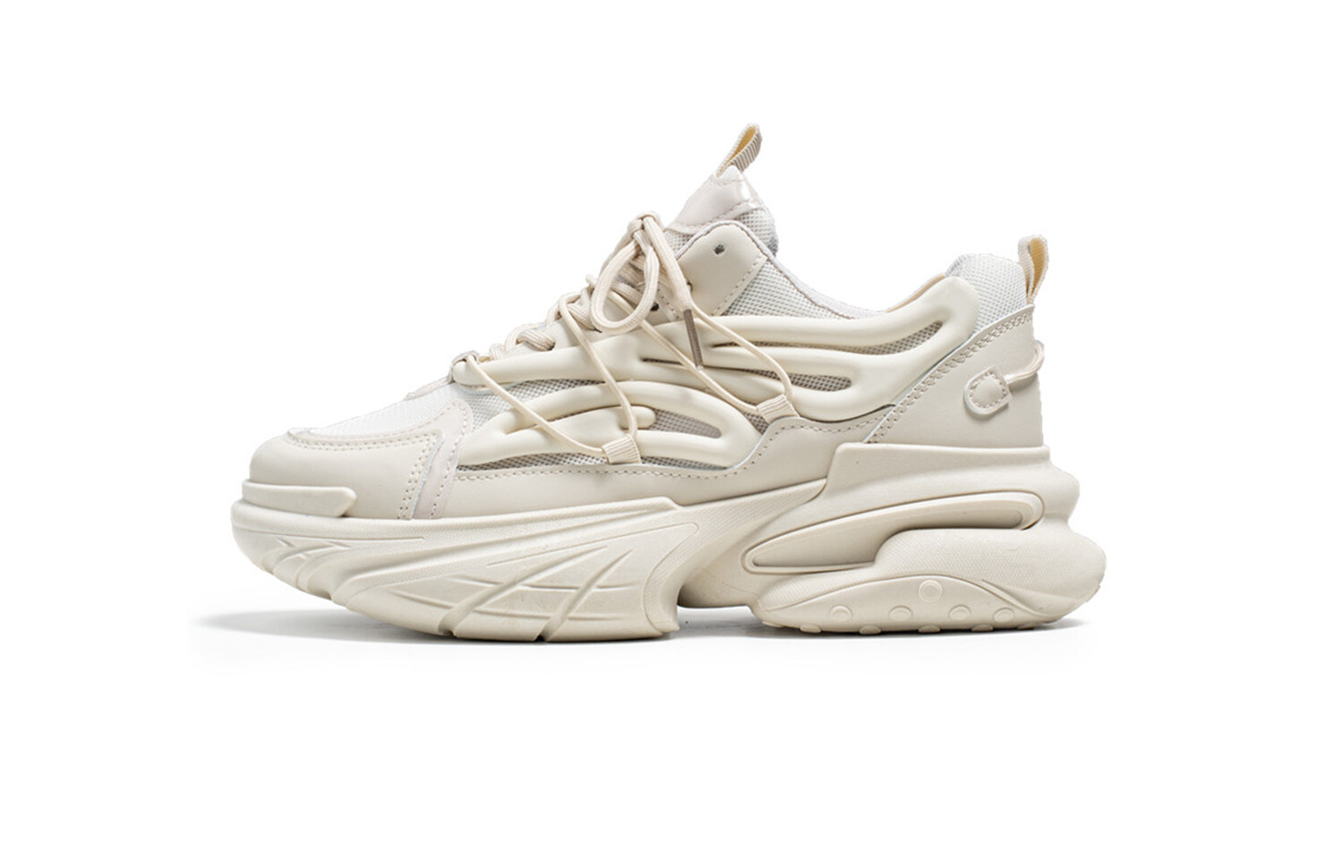 Кроссовки мужские массивные низкие белый Meiretu
Кроссовки мужские массивные низкие белый Meiretu