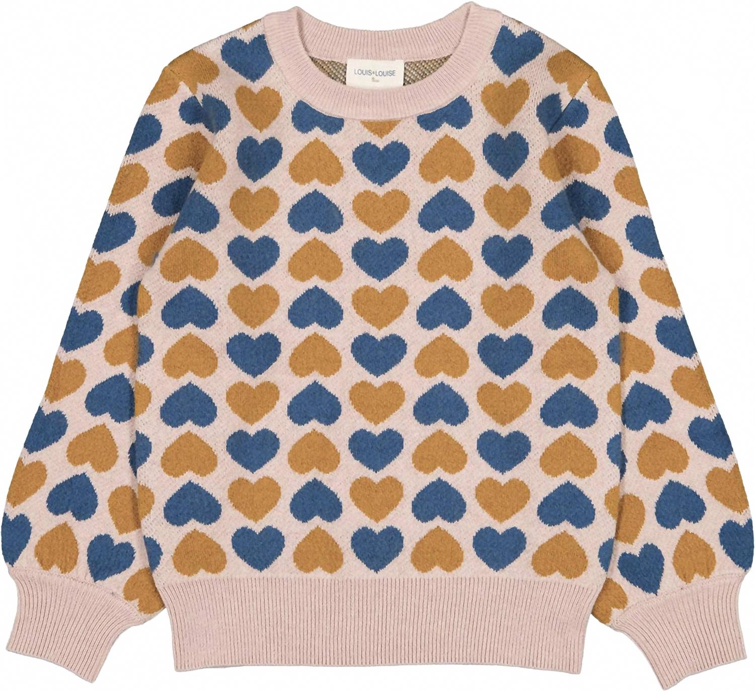 Детский свитер Mariu Hearts в нежно-розовом цвете LOUIS LOUISE
Детский свитер Mariu Hearts в нежно-розовом цвете LOUIS LOUISE