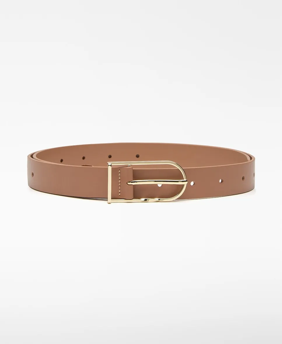Женский кожаный ремень верблюжьего цвета Adolfo Dominguez, песочный
Женский кожаный ремень верблюжьего цвета Adolfo Dominguez, песочный