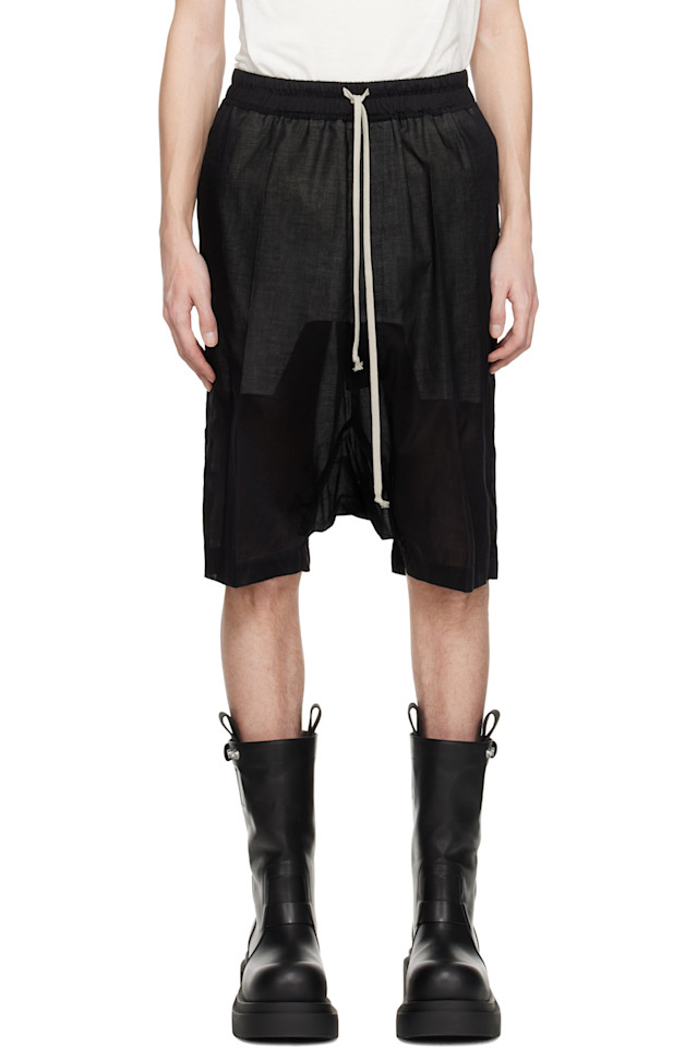 Шорты Hollywood Rick's Pods Rick Owens, черный
Шорты Hollywood Rick's Pods Rick Owens, черный