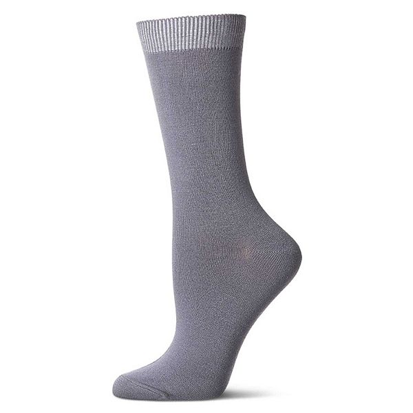 Женские носки Flat-Knit Crew Memoi, Smoky Blue
Женские носки Flat-Knit Crew Memoi, Smoky Blue