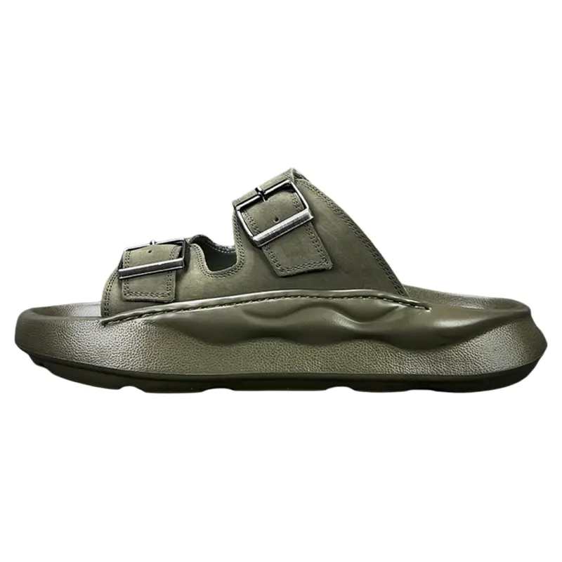 Тапочки-слайды из кожи с металлическим покрытием, износостойкие, быстросохнущие, мужские, зеленые ZUOSAISI, Green
Тапочки-слайды из кожи с металлическим покрытием, износостойкие, быстросохнущие, мужские, зеленые ZUOSAISI, Green