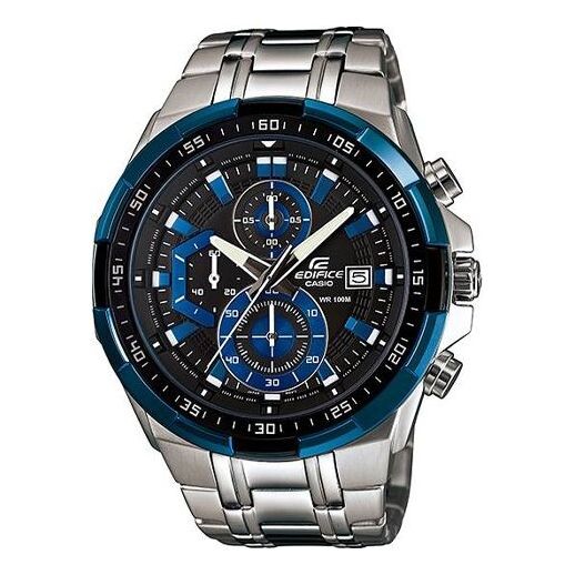 Часы CASIO EDIFICE Waterproof Stainless Steel Strap Mens Black/Blue Analog, черный
Часы CASIO EDIFICE Waterproof Stainless Steel Strap Mens Black/Blue Analog, черный